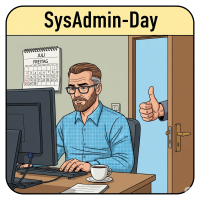 Sysadmin Day (KI generiertes Bild)